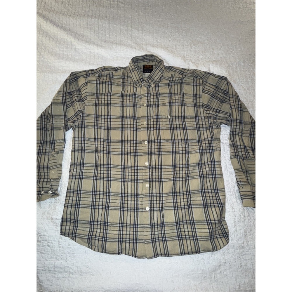 Vintage‎ Helly Hansen Flannel Plaid Mens 2XL Soft